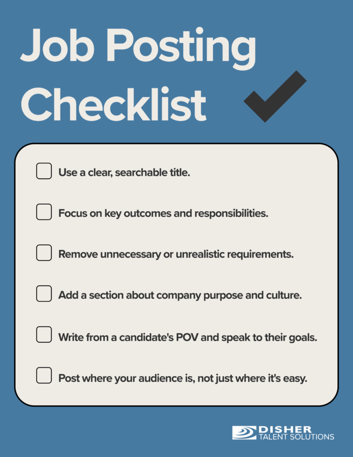 Job Posting Checklist