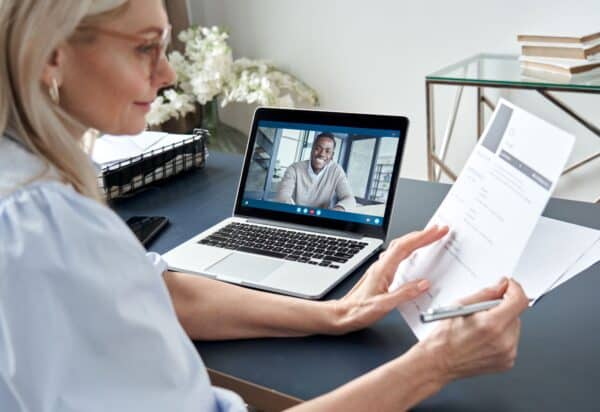 Virtual interview