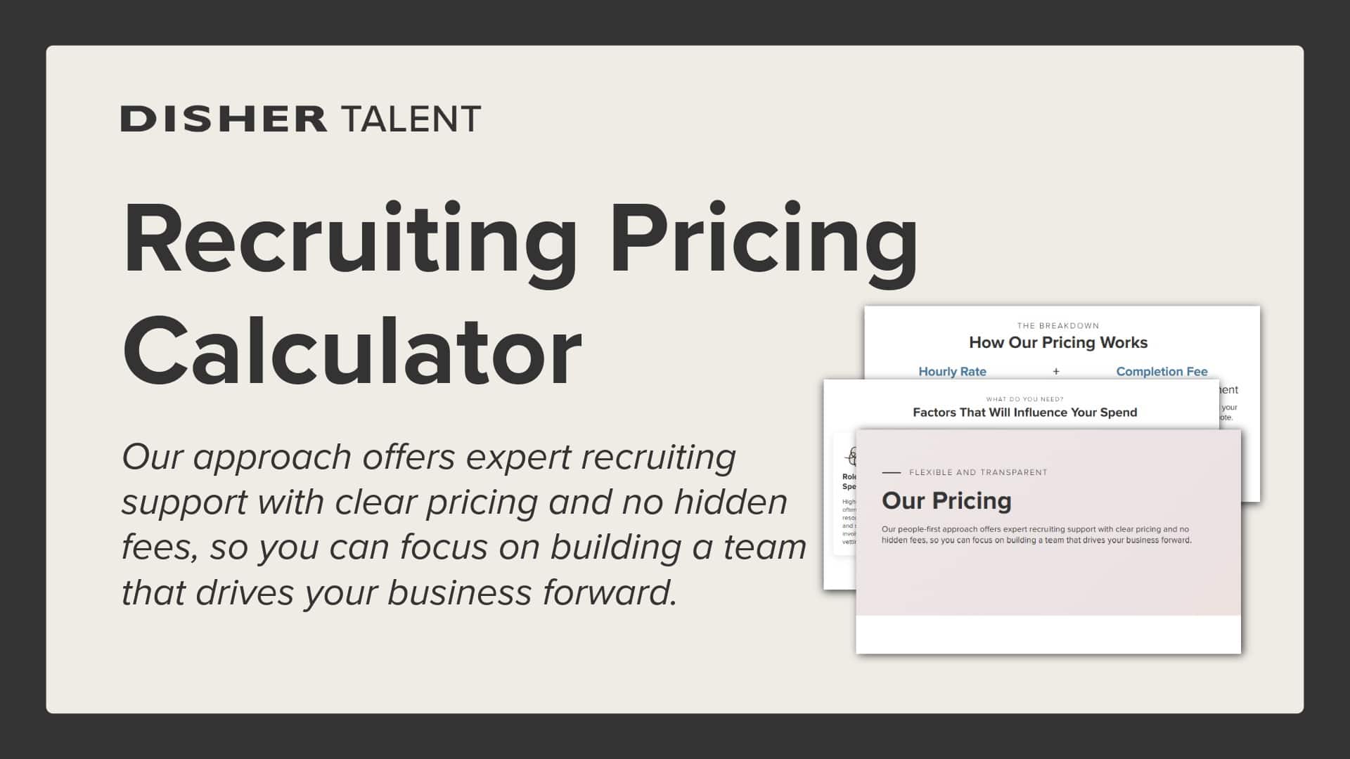 pricing calculator 